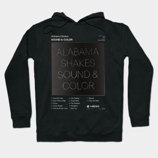 Alabama Shakes - Sound & Color Tracklist Album Hoodie